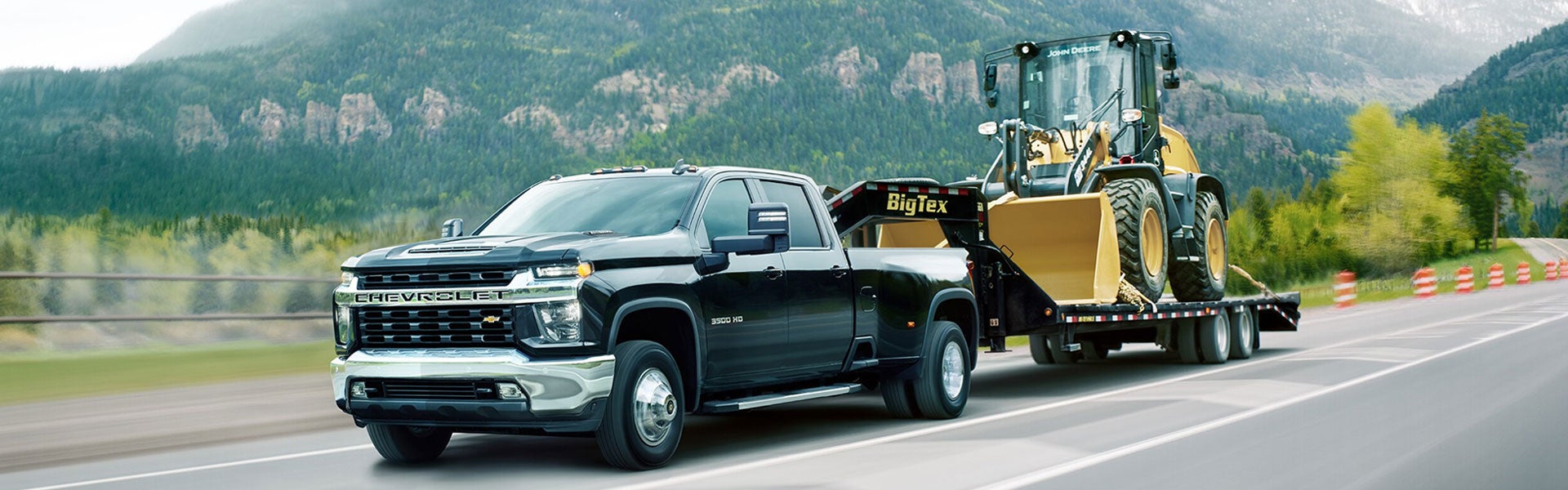 Exterior View of Chevy Silverado
