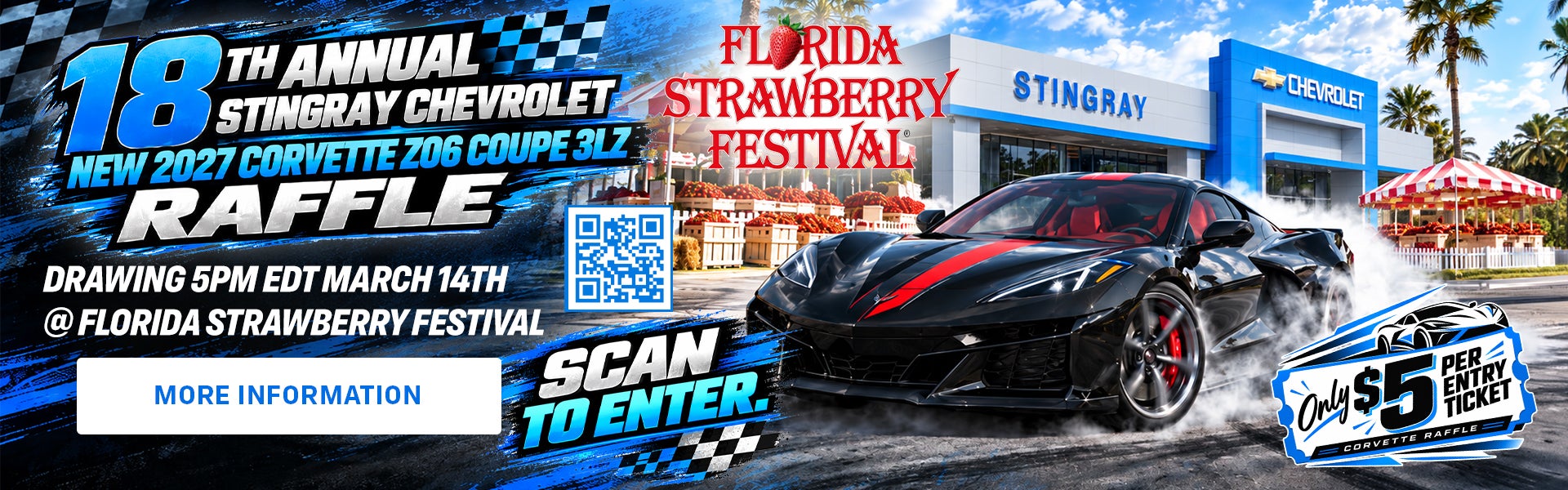 Strawberry Festival Corvette Giveaway