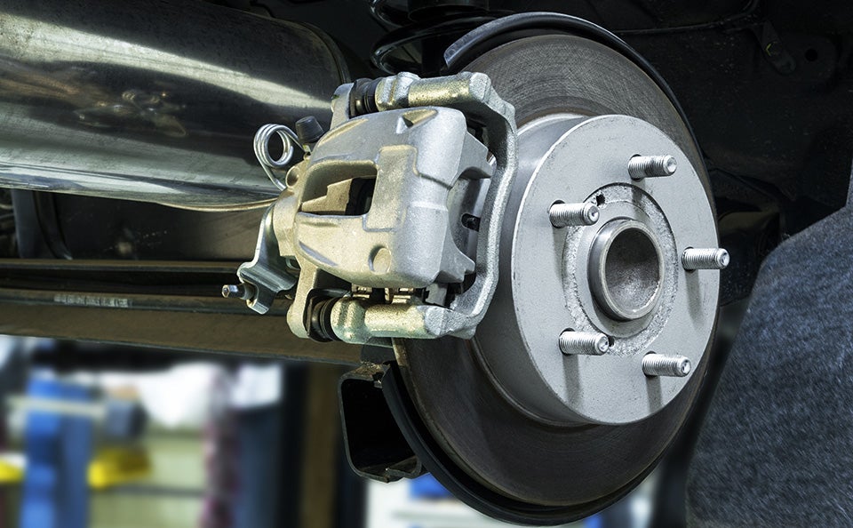 FRONT OR REAR BRAKE SERVICE